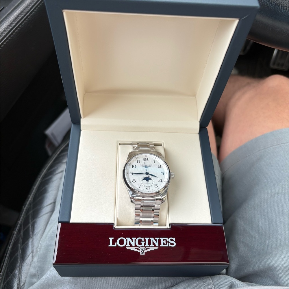 Masters Silver Men's Watch